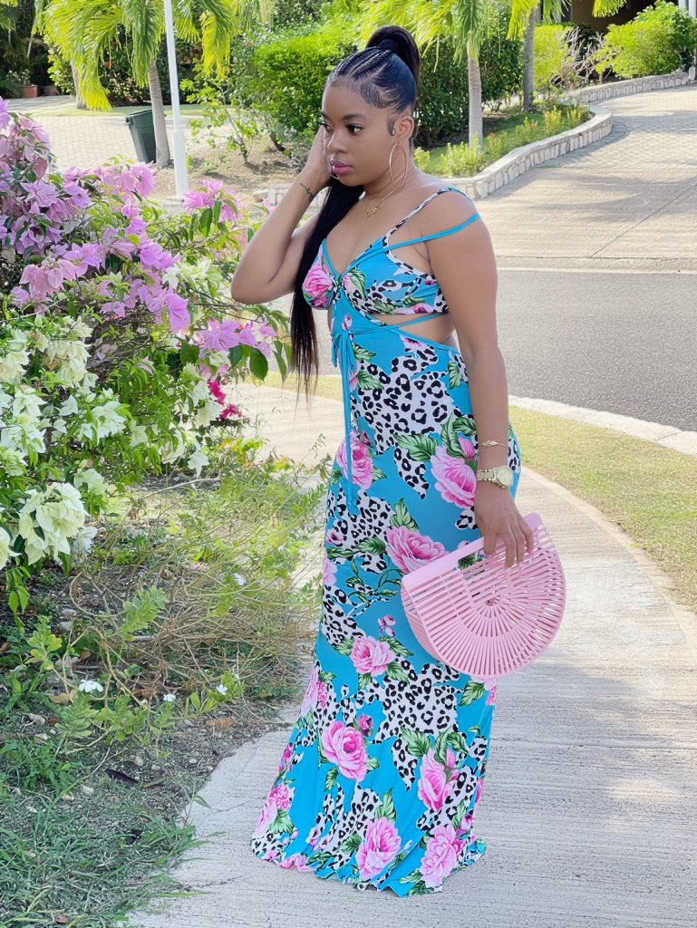 Daisy floral dress